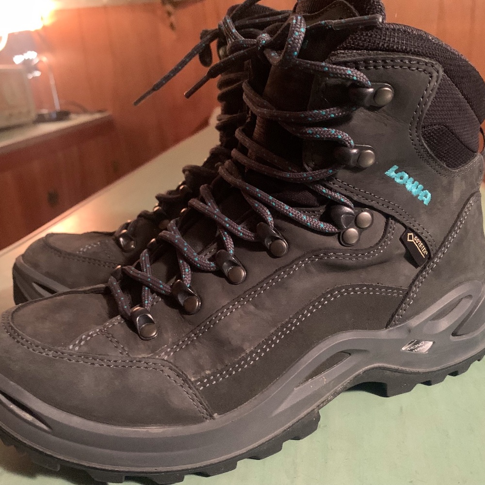 Womens Lowa Renegade GTX Gore Tex Waterproof Hiking Boots Size 8